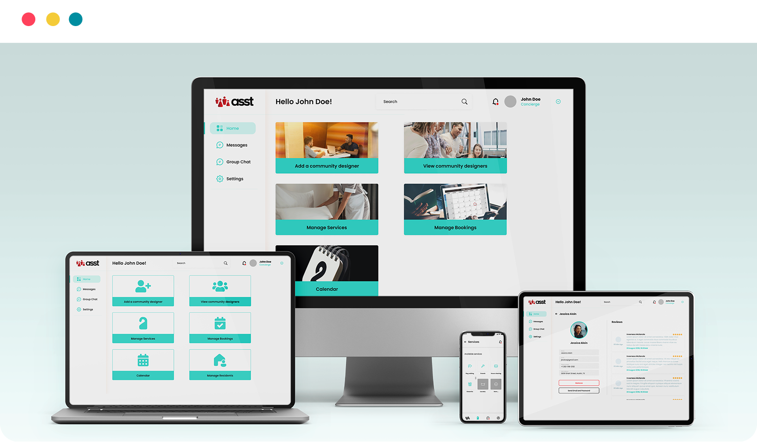 ASST.me — community service marketplace